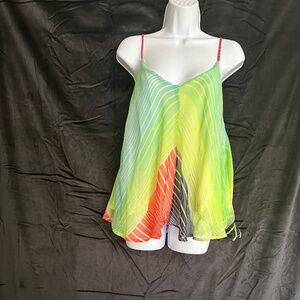 Billabong multi color summery top sizeL